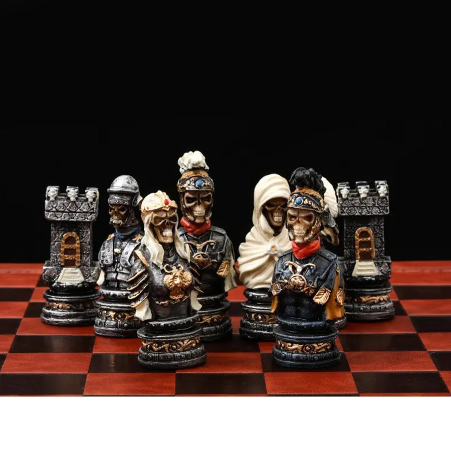 Grinning Death Chess Set