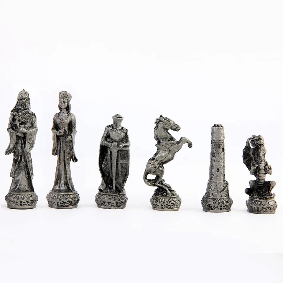 Ironscale Dragons Chess Set